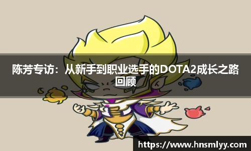 陈芳专访：从新手到职业选手的DOTA2成长之路回顾